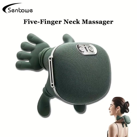 Portable Neck & Shoulder Hand Massager – Deep Tissue Relaxation