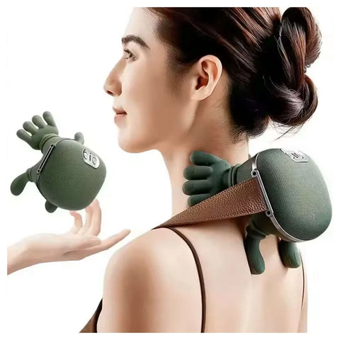 Portable Neck & Shoulder Hand Massager – Deep Tissue Relaxation